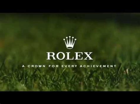 rolex golf commercial 2011